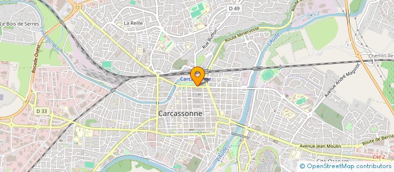 localisation de l'entreprise BISTRO CARCA à CARCASSONNE