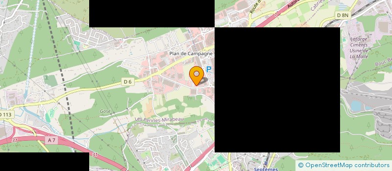 localisation de l'entreprise BISTRO DU SUD à LES PENNES-MIRABEAU