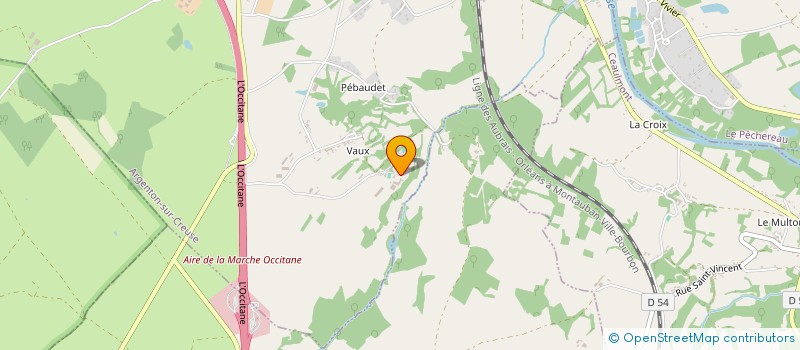 localisation de l'entreprise BISTRO DU VAL DE LOIRE à ARGENTON-SUR-CREUSE