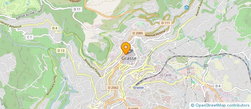 localisation de l'entreprise BISTRO GUSTO à GRASSE