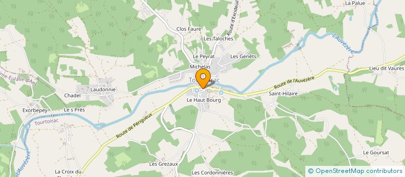 localisation de l'entreprise BISTRO LE PASSAGE  TOURTOIRAC