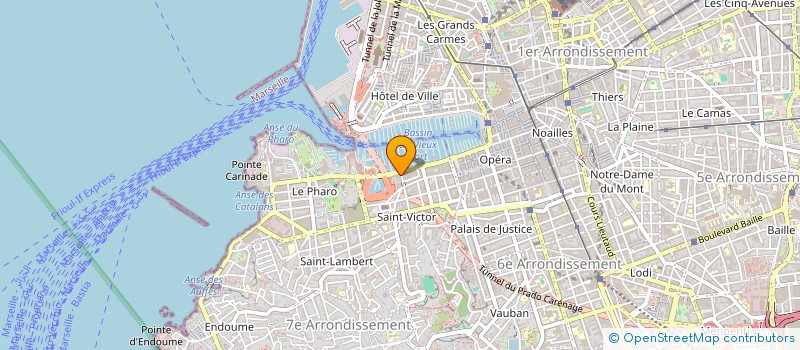 localisation de l'entreprise BISTRO LIVON à MARSEILLE