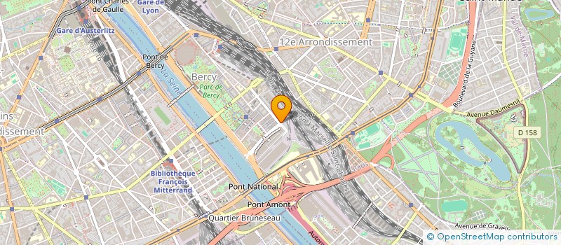 localisation de l'entreprise BISTROCASH à PARIS