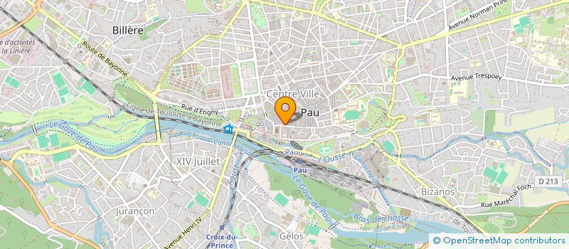 localisation de l'entreprise BISTROCHOK' à PAU
