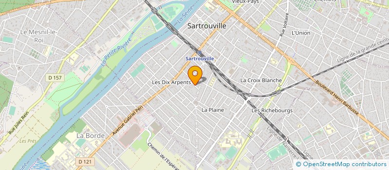 localisation de l'entreprise BISTROMANIA à POISSY