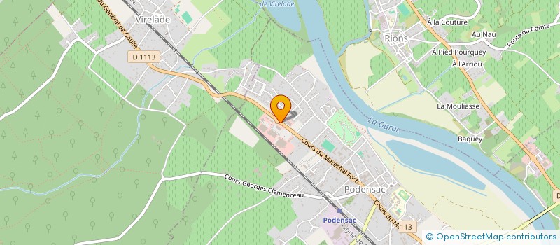 localisation de l'entreprise BISTROPOD  PODENSAC