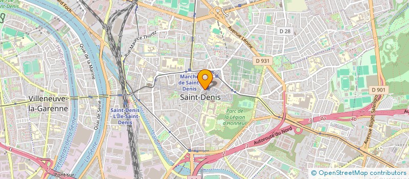 localisation de l'entreprise BISTROROI à SAINT-DENIS