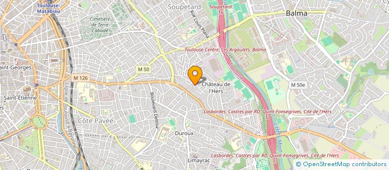 localisation de l'entreprise BISTROT AUGUST à TOULOUSE