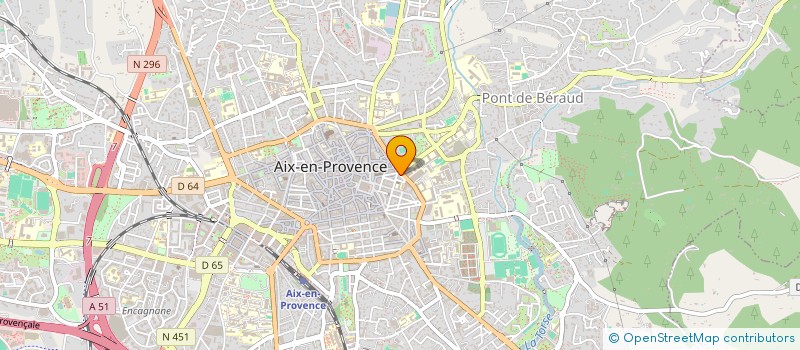 localisation de l'entreprise BISTROT BOUVREUIL à AIX-EN-PROVENCE