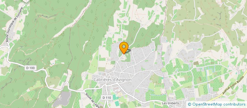 localisation de l'entreprise BISTROT CHEZ PABLO  CABRIERES-D'AVIGNON