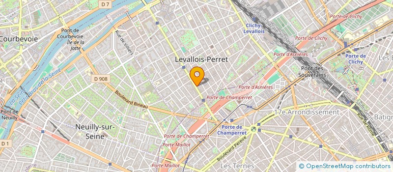 localisation de l'entreprise BISTROT DE FAMILLE à LEVALLOIS-PERRET