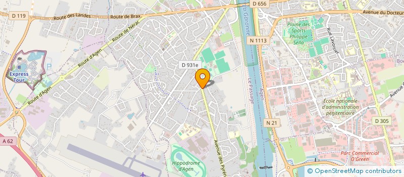 localisation de l'entreprise BISTROT DE LA GARENNE à LE PASSAGE