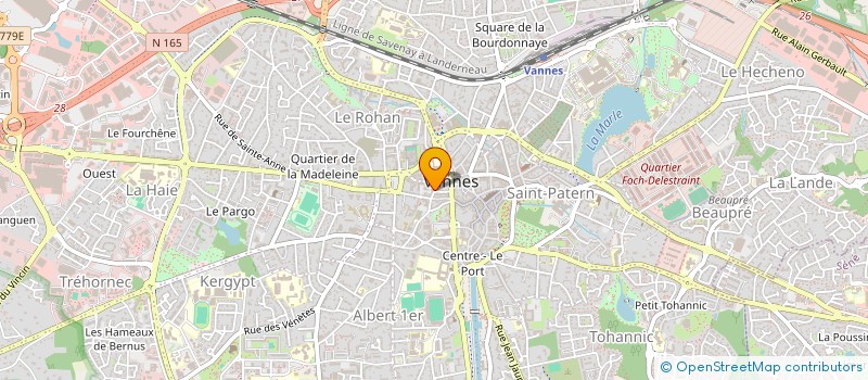 localisation de l'entreprise BISTROT DE LA MAIRIE à VANNES