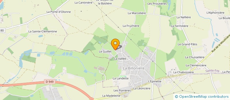 localisation de l'entreprise BISTROT DES COPAINS à LES SABLES-D'OLONNE