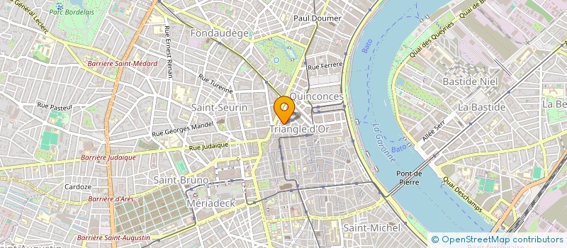 localisation de l'entreprise BISTROT DES GRANDS HOMMES  BORDEAUX