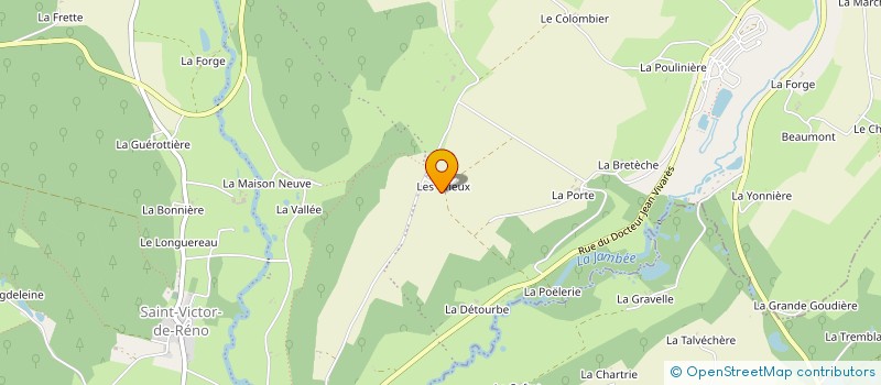 localisation de l'entreprise BISTROT DES LOUPS à LONGNY LES VILLAGES