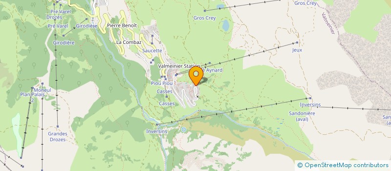 localisation de l'entreprise BISTROT DES NEIGES  VALMEINIER