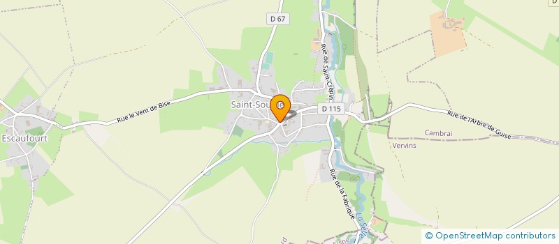 localisation de l'entreprise BISTROT DU BOURG à SAINT-SOUPLET