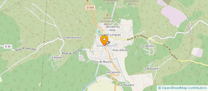 localisation de l'entreprise BISTROT ECOLE à ESPARRON