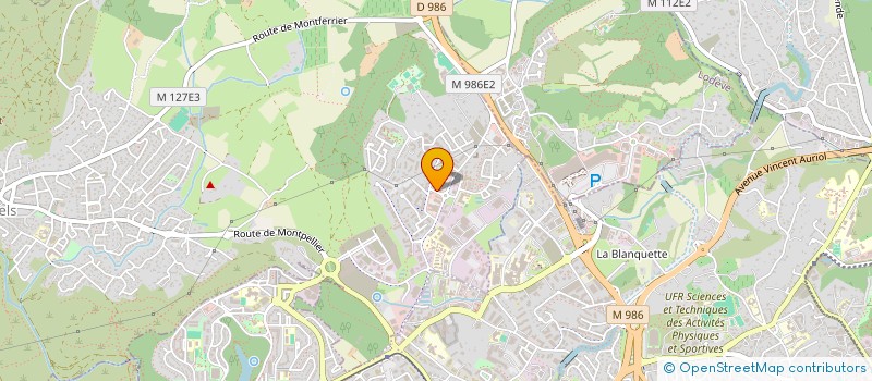 localisation de l'entreprise BISTROT FRANCOIS  GRABELS