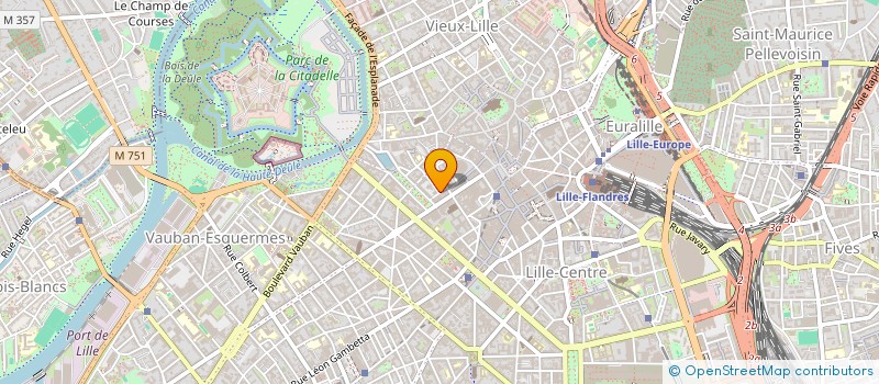 localisation de l'entreprise BISTROT FRANQUETTE à LILLE