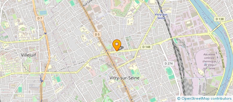 localisation de l'entreprise BISTROT KEBAB à VITRY-SUR-SEINE
