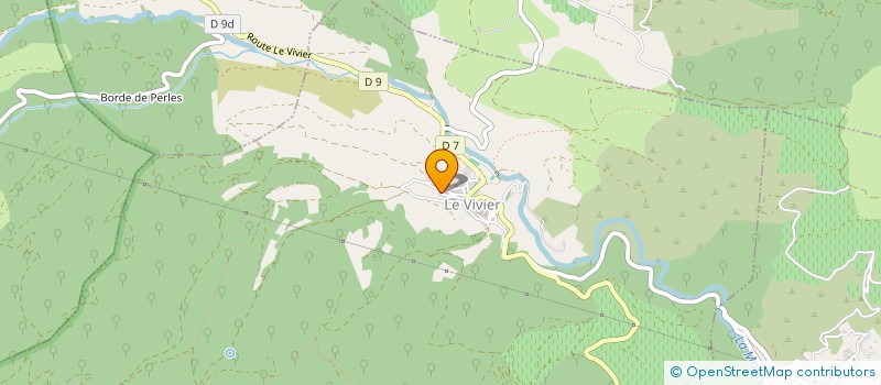 localisation de l'entreprise BISTROT  LA CAVE DU VIVIER   LE VIVIER