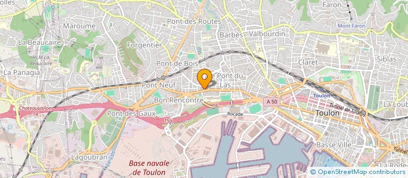 localisation de l'entreprise BISTROT LE PILIER  TOULON