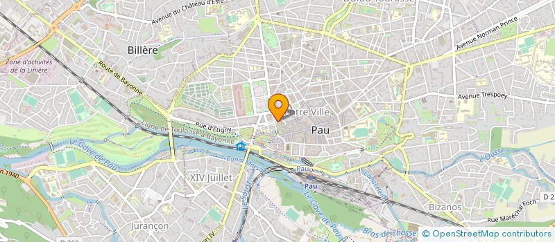 localisation de l'entreprise BISTROT PALOIS à PAU