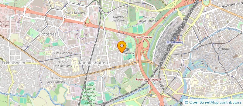 localisation de l'entreprise BISTROT PAPRIKA  STRASBOURG