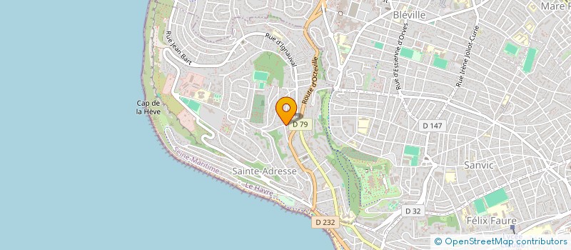 localisation de l'entreprise BISTROT SAIGON  SAINTE-ADRESSE