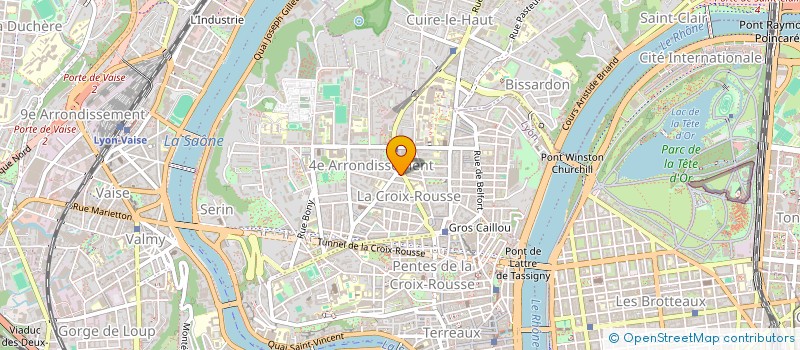 localisation de l'entreprise BISTROT THELEME à LYON