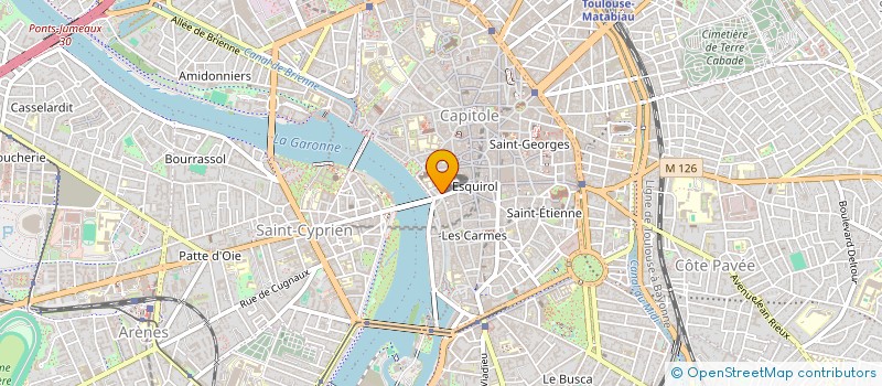 localisation de l'entreprise BISWAS TOULOUSE  TOULOUSE