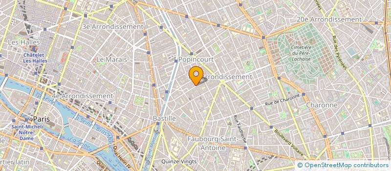 localisation de l'entreprise BITA  PARIS