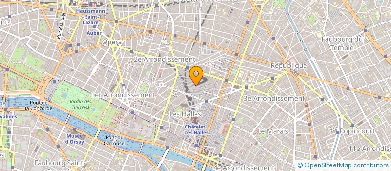 localisation de l'entreprise BITAN MONTORGUEIL  PARIS