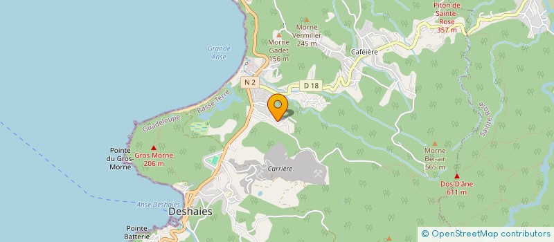 localisation de l'entreprise BITASYON NALDY à DESHAIES