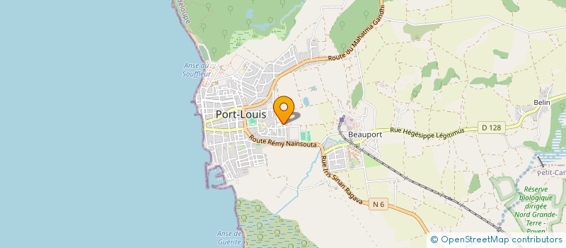 localisation de l'entreprise BITASYON SENPYE à PORT LOUIS