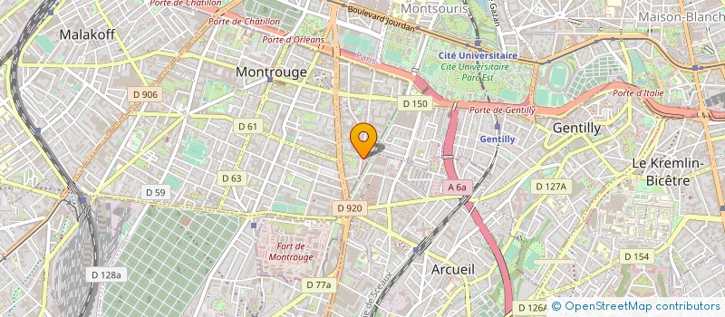 localisation de l'entreprise BITDEFENDER SAS à MONTROUGE
