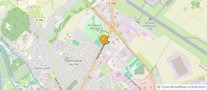localisation de l'entreprise BITHE DEMAISON MOVE & LOGISTICS à BEAUVAIS