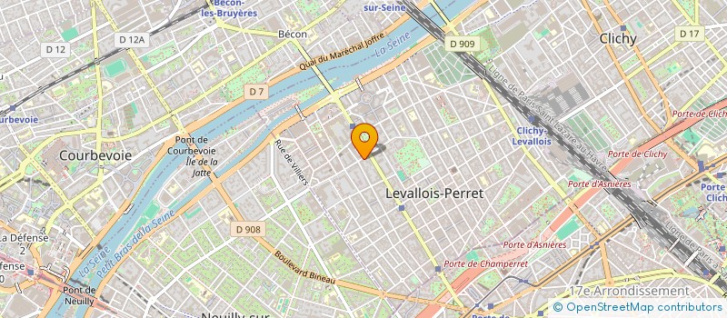 localisation de l'entreprise BITL à LEVALLOIS-PERRET