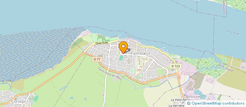 localisation de l'entreprise BITON ET ASSOCIES à PAIMBŒUF