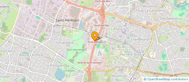 localisation de l'entreprise BITOO à SAINT-HERBLAIN
