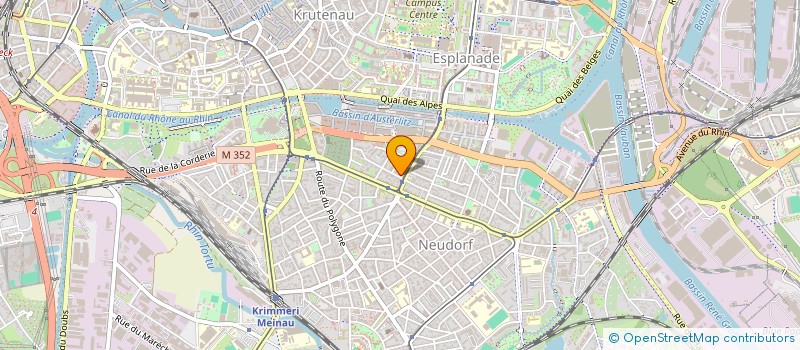 localisation de l'entreprise BITOUN-DANCYGER LMNP à STRASBOURG