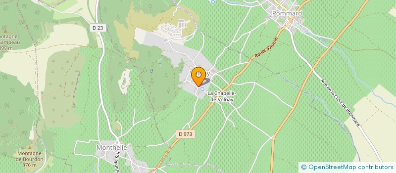 localisation de l'entreprise BITOUZET-PRIEUR  VOLNAY