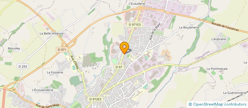 localisation de l'entreprise BITRAKOU à COUTANCES