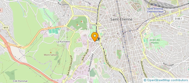 localisation de l'entreprise BITS TO ATOMS  SAINT-ETIENNE