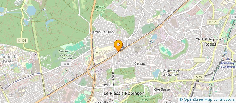 localisation de l'entreprise BITSPHERE SOLUTIONS à CLAMART