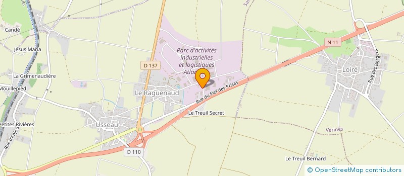 localisation de l'entreprise BITTIGER  SAINTE-SOULLE