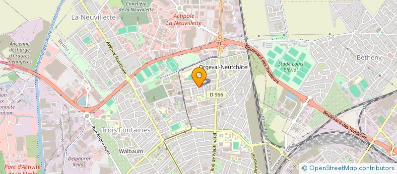 localisation de l'entreprise BITTU SOL PEINTURE  REIMS