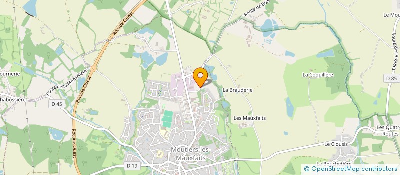 localisation de l'entreprise BITUME VERT à MOUTIERS-LES-MAUXFAITS